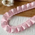 Pink polka dot pleated ruffled ribbon trim fabric DIY sewing accessory for clothing decor - Peach Pink & White Polka Dot Pleated Style (10#)