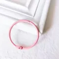 Anneau de reliure en metal rose et anneau de carte pour accessoires de bijoux faits main DIY. - 3cm / Rose