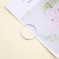 Λευκό μεταλλικό δαχτυλίδι ντοσιέ 4.5cm DIY δαχτυλίδι βιβλίου μεταλλικό αξεσουάρ χειροτεχνίας - 4.50cm / Λευκό