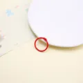 Κόκκινος μεταλλικός κρίκος ντοσιέ 3cm DIY χειροτεχνία κρίκος βιβλίου για χειροποίητα έργα - Κόκκινο