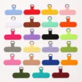 Bunte Handy Lanyard Pads Farbige Smartphone Huelle Tether Tabs Set mit 22 Stueck - Mischfarbe