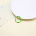 Anneau de reliure en métal vert de 3cm anneau coloré pour livres et bricolage DIY - Vert