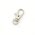 Silver metal lobster clasp swivel trigger snap hook keychain DIY hardware accessories. - Large Silver Swivel Snap Hook