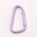 Lila Aluminiumlegierung Karabinerhaken für Outdoor Rucksack Befestigung und Ausrüstung. - Hellviolett