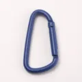 Blauer Aluminium-Karabinerhaken, leichtes herzförmiges Rucksack-Clip-Zubehör. - Königsblau