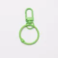 Mousqueton porte-clés en métal vert anneau de livre accessoire de sac DIY bijoux pendentif - Boucle De Porte + Anneau / Vert