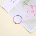 Μωβ μεταλλικός κρίκος, 4.5cm χρωματιστός συνδετικός κρίκος για DIY κάρτες και σημειωματάρια. - 4.50cm / Μωβ