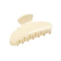 Molla per capelli bianco crema accessorio elegante e minimalista per styling quotidiano - Bianco avorio