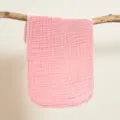Rosa 6-Schicht Baumwolle Mulltuch Baby Spucktuch Weiches Saugsicheres Gesichtstuch - 25*50 / Hellrosa