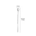 Stainless steel long handle bar spoon, 23.7cm cocktail stirring spoon for professional bar use. - Short 410 Style