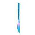 Cuchillo para bistec de acero inoxidable chapado en titanio arco iris cocina - Multicolor