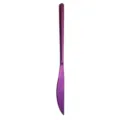 Cuchillo de bistec morado de acero inoxidable, cuchillo de mesa occidental con titanio SKU - Púrpura