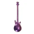 Creative Guitar Spoon Stainless Steel Coffee Stirring Spoon Purple Titanium Bass Spoon Bar - Purple