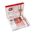 Luxury gold stainless steel cutlery set with Christmas gift box and matching holiday gift bag. - High-End Gold Set