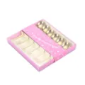 Christmas gold stainless steel spoon set with pink gift box, perfect for coffee and desserts. - Christmas 6-Piece Set (Gold)