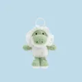 Simpatico coccodrillo verde peluche ciondolo morbida bambola animale borsa ciondolo regalo - Piccolo Coccodrillo / 13cm