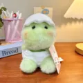 Süßes Plüsch Küken Puppe Spielzeug mit Eierschale Kapuze Anhänger, weiches Stofftier Geschenk. - 18cm (Mit Lanyard) / Eierschale Dinosaurier