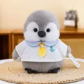 Süßes Plüsch Pinguin Spielzeug mit Matrosenanzug weiches Kuscheltier Tisch Dekoration Puppe. - 16cm / Kapitän-Stil