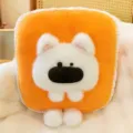 Cute toast dog plush pillow, soft stuffed animal cushion for sofa, bed, and office nap. - Cute Dog / 45x40cm