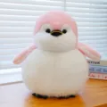 Simpatico pinguino peluche morbido bambola cuscino regalo carino per bambini e amanti animali - Rosa / 30cm (0,3kg)