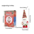 Electric Christmas elf doll toy with music and festive packaging box for holiday decor. - Music Dancing Santa (Single)