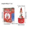 Christmas Santa doll decoration electric musical toy window desktop ornament 50cm tall - Music Dancing Santa