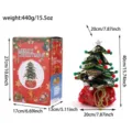 Electric singing Christmas tree plush toy with gift box holiday festive decoration. - Music Dancing-Christmas Tree
