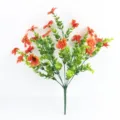Bouquet di fiori di eucalipto artificiale pianta nordica retrò decorazione dettaglio - Arancione