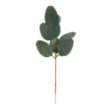 Artificial eucalyptus leaves single branch green plant for home table decor and floral arrangement - 04A