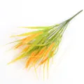 Artificial wheat ear simulation plant plastic flower pastoral style home decor green plant - 10-Fork Wheat Ear Bundle