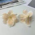 Artificial silk lily flower heads for DIY crafts, hair clips, and garment accessories decoration. - Color 10