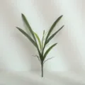 Artificial Soft Rubber Gladiolus Leaf Phalaenopsis Leaf Orchid Floral Arrangement Green - Medium 8 Leaves 52cm