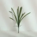 Artificial orchid leaves green plant floral arrangement home decor faux foliage spray 1pc - Large 13 Leaves 53cm