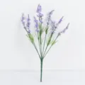 Artificial lavender flowers bouquet pastoral style purple fake plant for home decor - Light Purple
