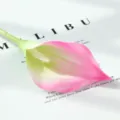Fleur Artificielle Calla PU Fausse Branche Unique Rose Decoration Maison Neuf Super - Rose