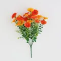Artificial morning glory bouquet fake flowers for home garden wedding decor DIY wholesale - Multicolor 1