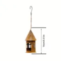 Porta candela a lanterna castello in metallo rustico decorazione da giardino 14cm - Casa Cilindrica