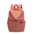 Mochila casual color dopamina gran capacidad impermeable de viaje para mujeres - Rosa