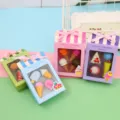 Nieuwigheid dessert ijs gum cadeau doos set, schattige creatieve stationaire cadeau voor kinderen. - Gemengd