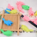 Silicone dolphin pencil grip detail, soft ergonomic correction tool for kids handwriting posture. - Mixed Colors