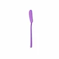 Couteau à beurre en acier inoxydable violet 304, idéal pour fromage et confiture. - Violet