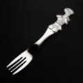 Fourchette en acier inoxydable avec poignée créative, vaisselle élégante pour la maison. - Fourchette de Table 304