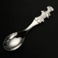 Cuillère en acier inoxydable avec manche figurine Avanti, 16,2x3,5cm pour table. - Cuillère à Dîner Ovale 304