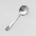 Cuillère de service en acier inoxydable cuillère à soupe vaisselle de cuisine 16.8x4.3cm - Lisse Satiné Grand