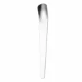 Stainless steel long handle dessert spoon ice cream spoon coffee stirrer 19.7cm tool - 304 Silver Glossy Large / Silver