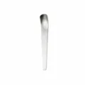 Cuchara de helado de acero inoxidable cuchara de postre para café 14 cm largo - 410 Plateado Satinado Pequeño / Plateado