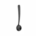 Black stainless steel mini round spoon coffee seasoning dessert spoon 10.5cm length - 10cm Medium / Black
