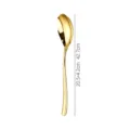 Gold stainless steel dinner spoon luxury tableware elegant kitchen dining tool 1 piece - Dinner Spoon / Gold