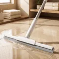 Tergipavimento in silicone e pratica scopa magica con testa da 55cm per pulire il bagno. - Doppia faccia (Rotante) / 55cm