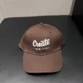 Brown baseball cap for women men versatile embroidered letter casual sun shade adjustable hat - Adjustable / Coffee